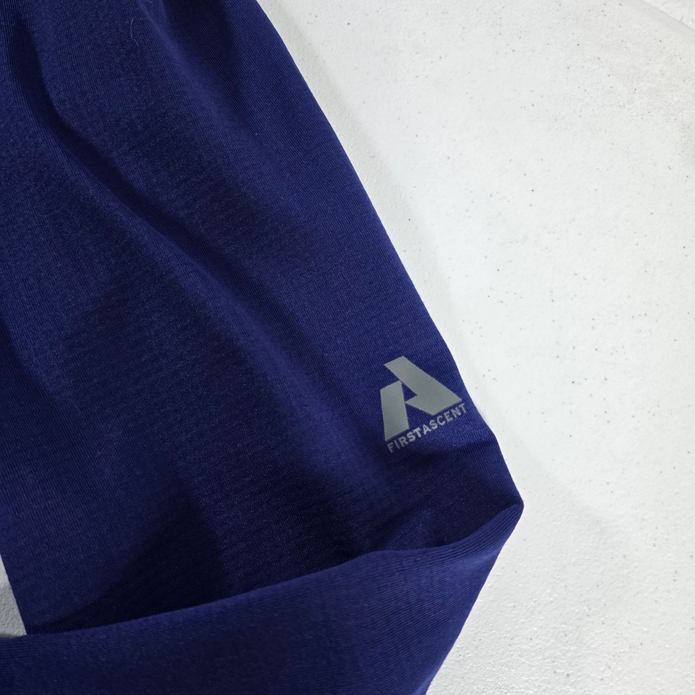Eddie‎ Bauer Womens XL Blue Quarter Zip Pullover Long Sleeve Athletic Top - Picture 2 of 8